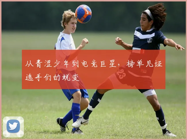 从青涩少年到电竞巨星,榜单见证选手们的蜕变